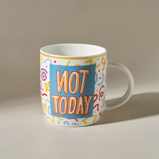 [153.03.05.0162] KARACA MOTTO NOT TODAY 360 ML MUG