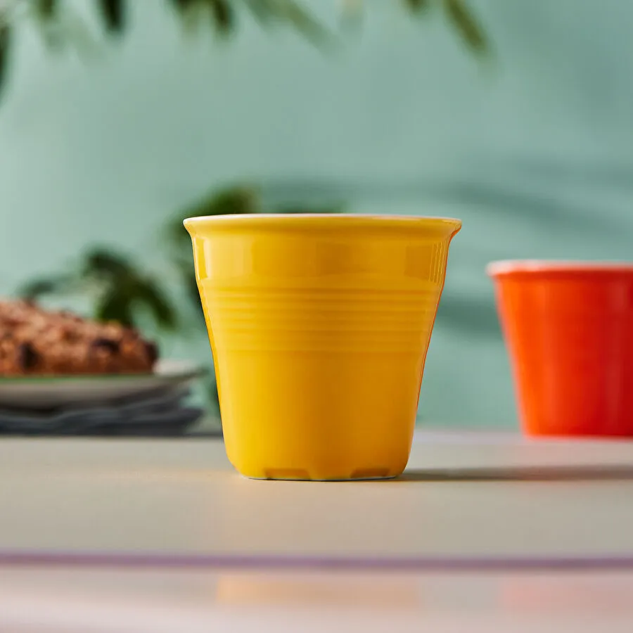 [153.03.05.0150] KARACA NERO YELLOW 60 ML ESPRESSO CUP