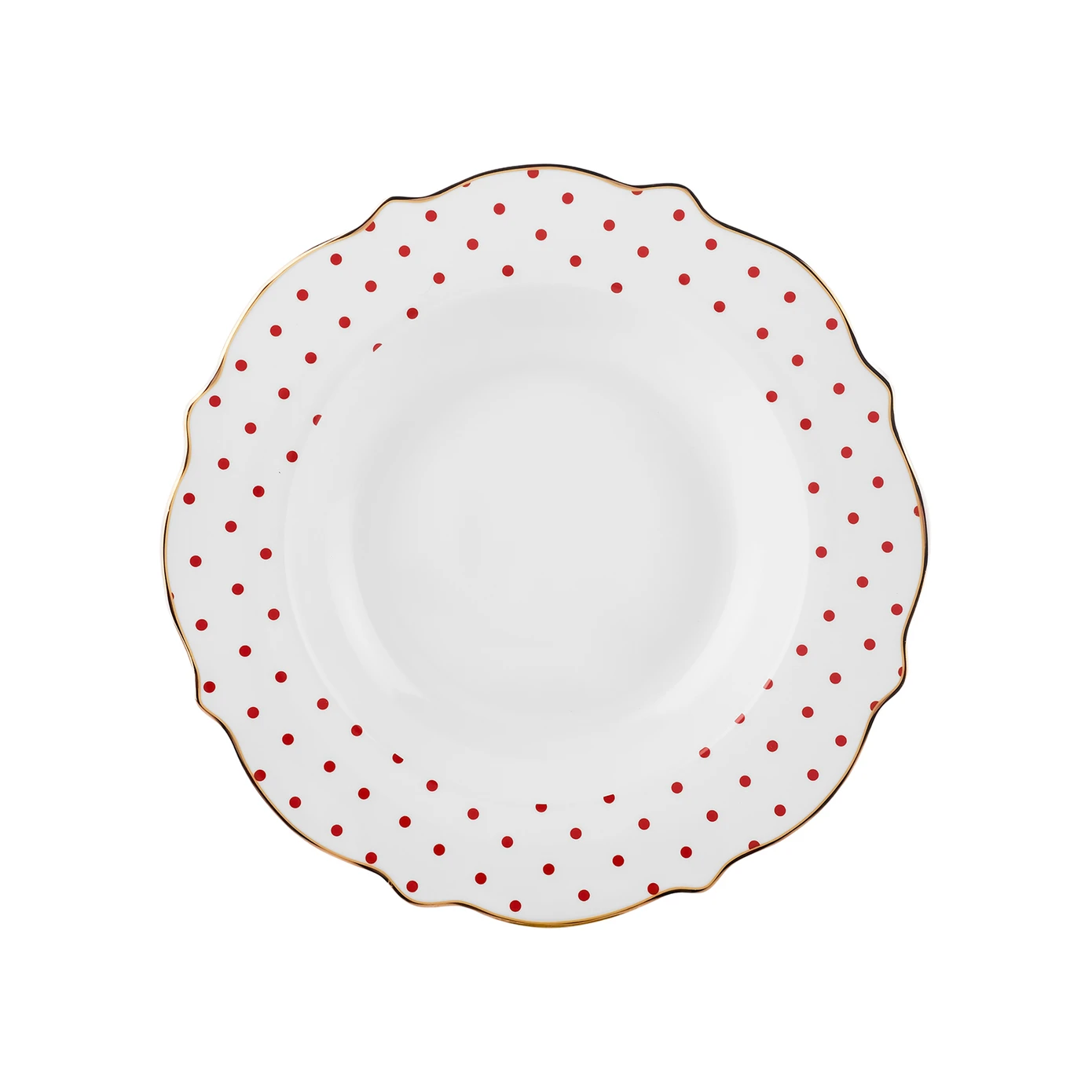 [153.09.01.4359] KARACA NEW ROMANTIC RED POOLTA POWER PLATE 24CM