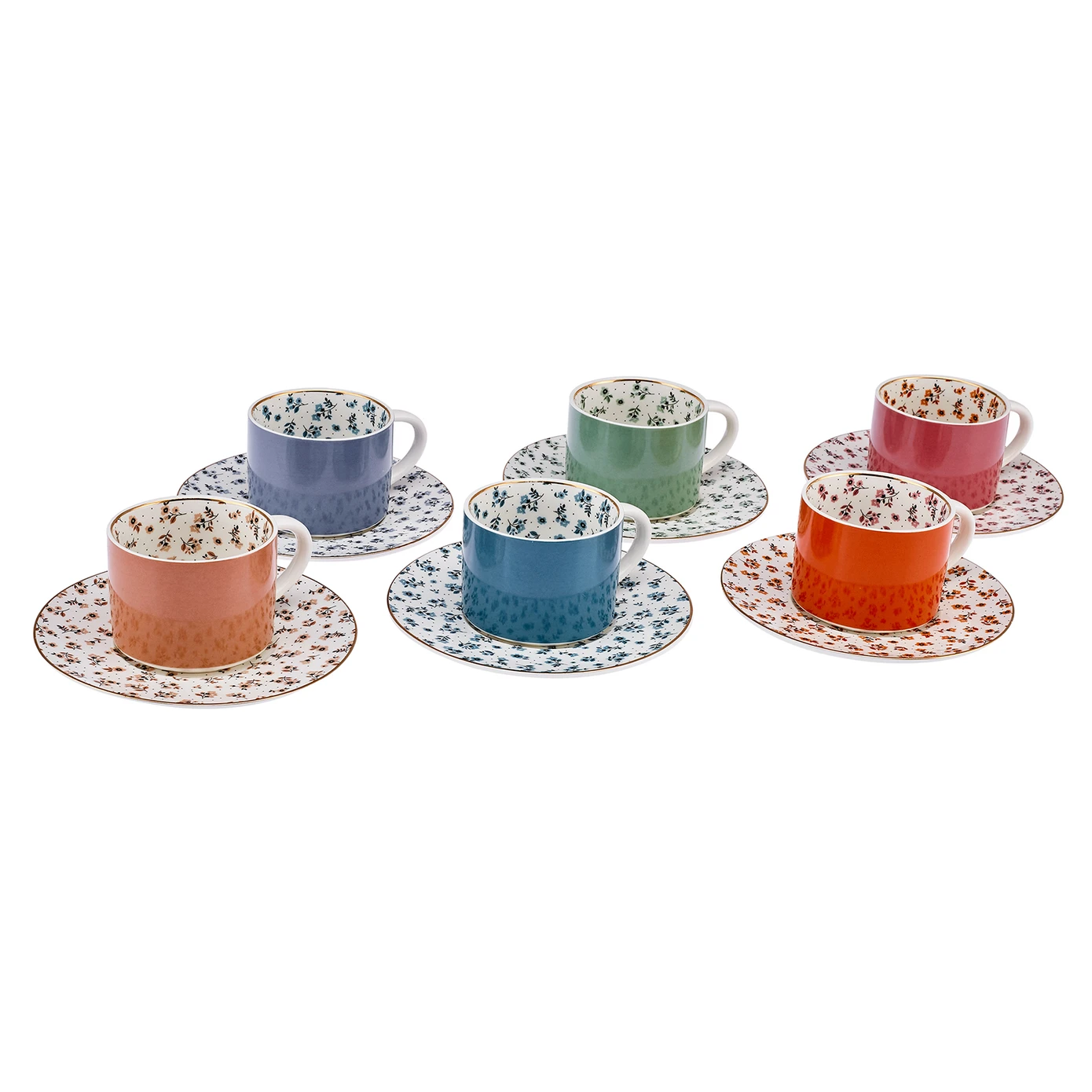 [153.09.01.2814] KARACA RITA 110 ML COFFEE CUP FOR 6 PEOPLE