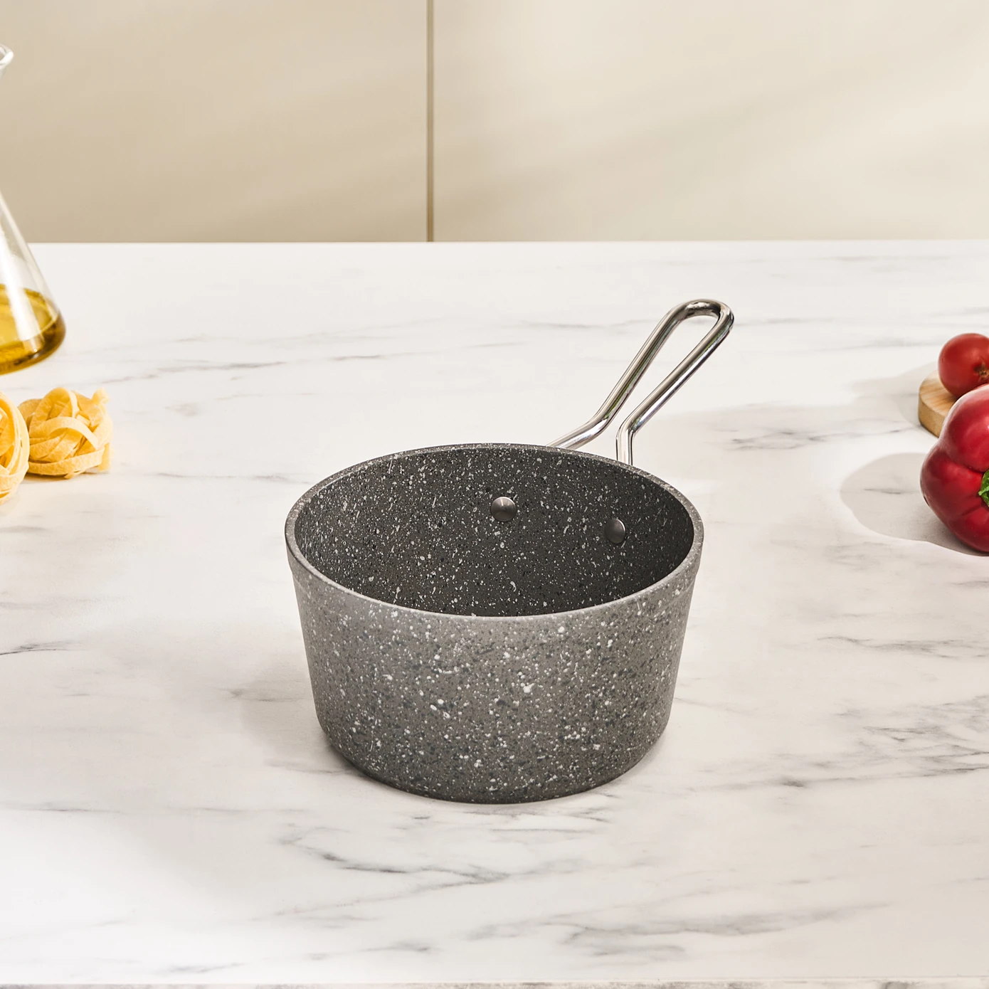 [153.09.01.1852] KARACA SALVADOR BIO GRANIT 18 CM SÜ, GRİ