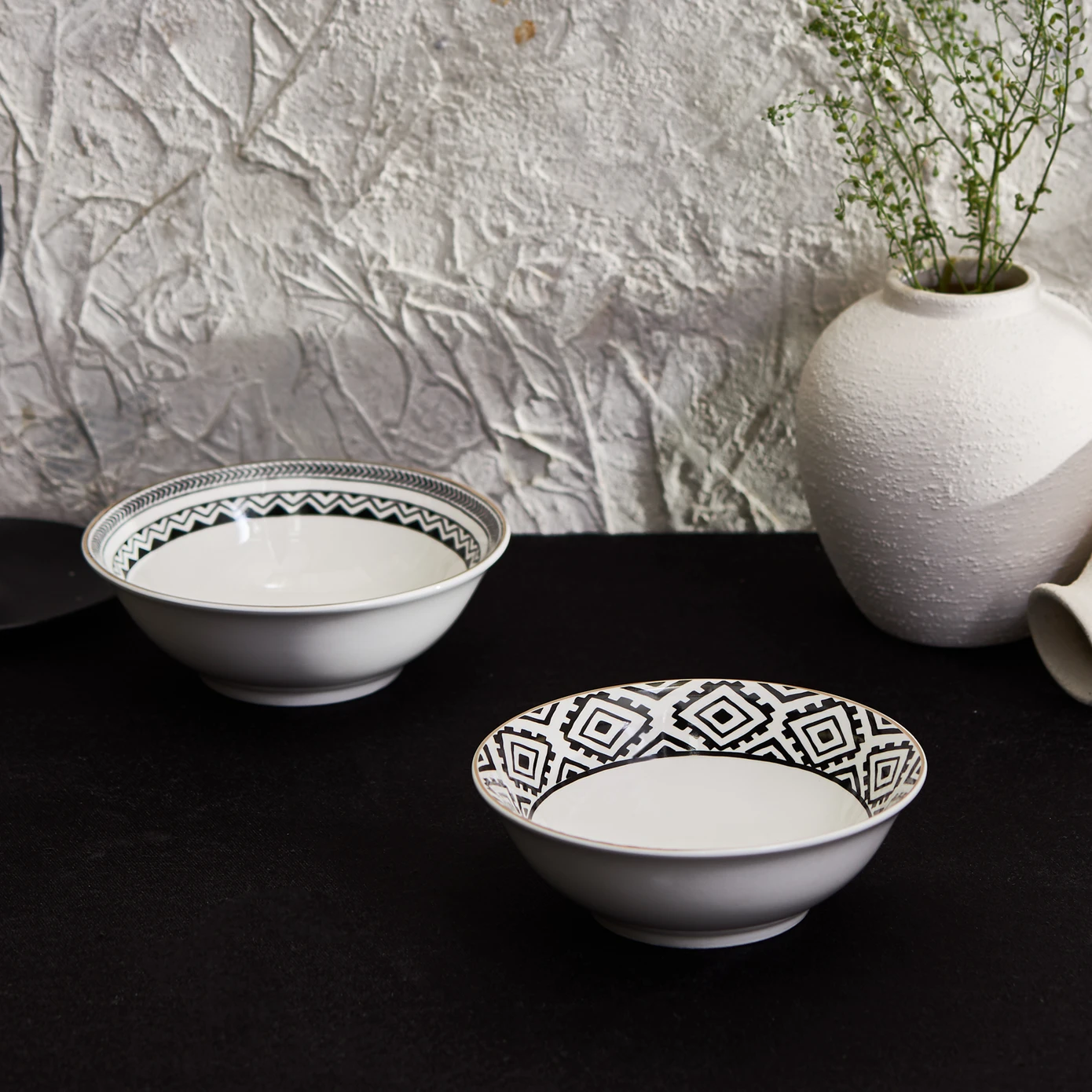 [153.09.01.0628] KARACA SILK ROAD EYE MOTIF BOWL 14 CM