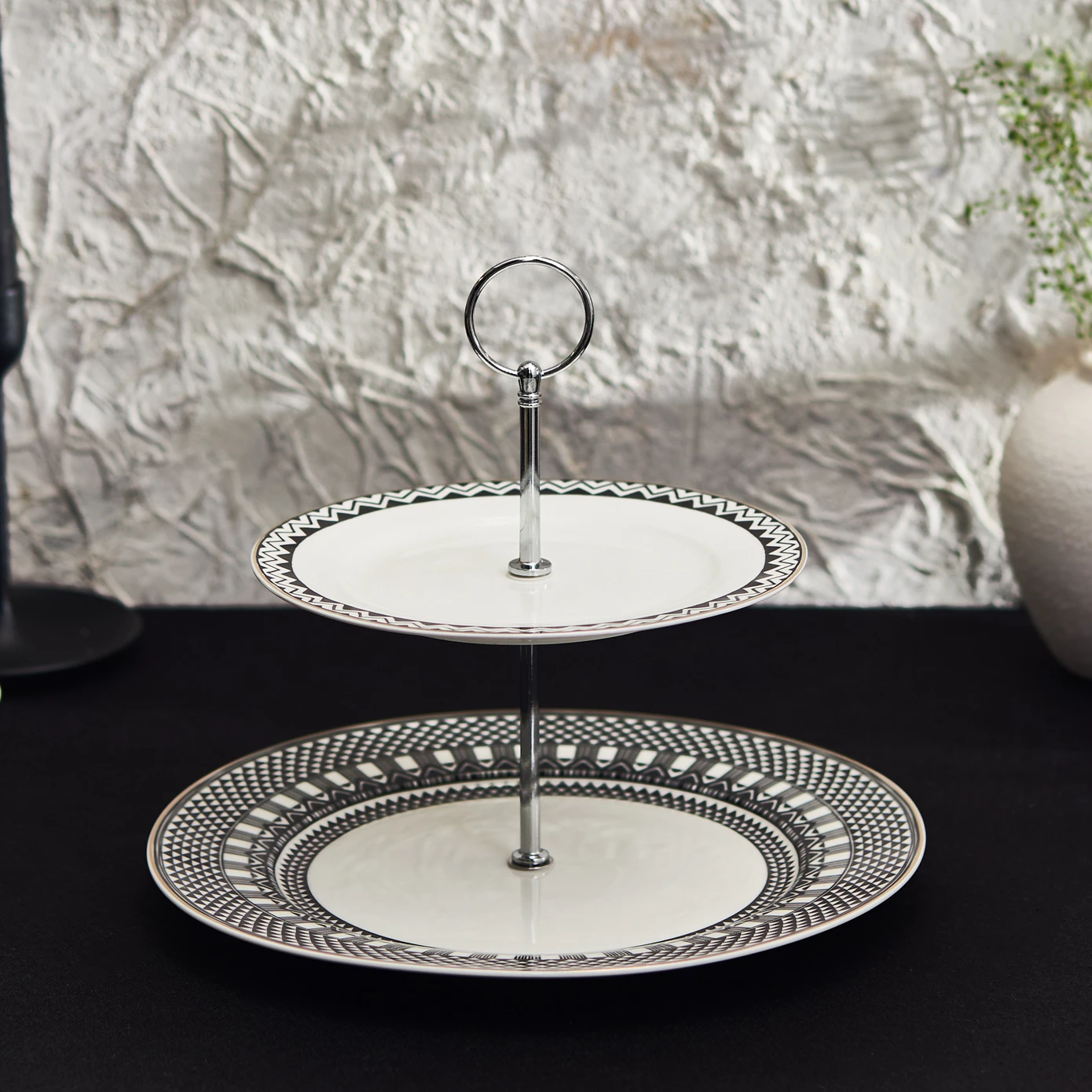 [153.09.01.0625] KARACA SILK ROAD LAYER COOKIE DISH