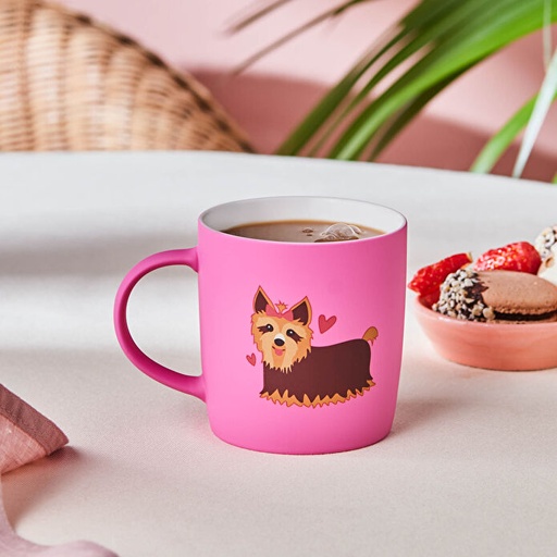 [1000209084001] KARACA SOFT TOUCH ANIMAL LADY MUG