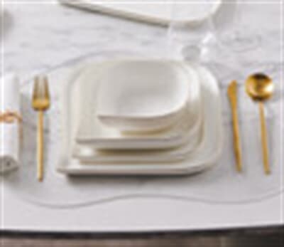 [153.03.06.9730] KARACA STREAMLINE SLOPE 29 PIECES DINNER SET FOR 6 PEOPLE