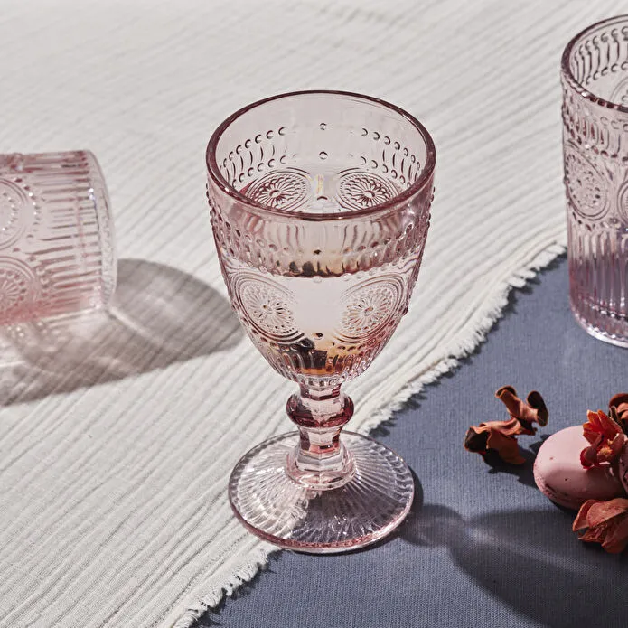 [1000160977001] KARACA SUNFLOWER KADEH, PEMBE