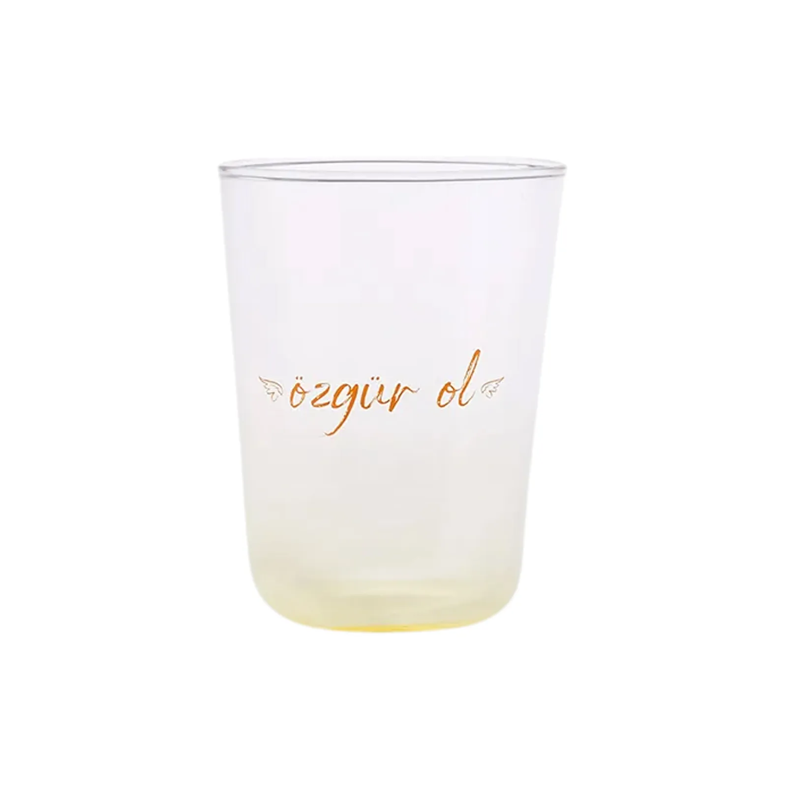 [153.03.08.1799] KARACA TO DO WATER GLASS YELLOW