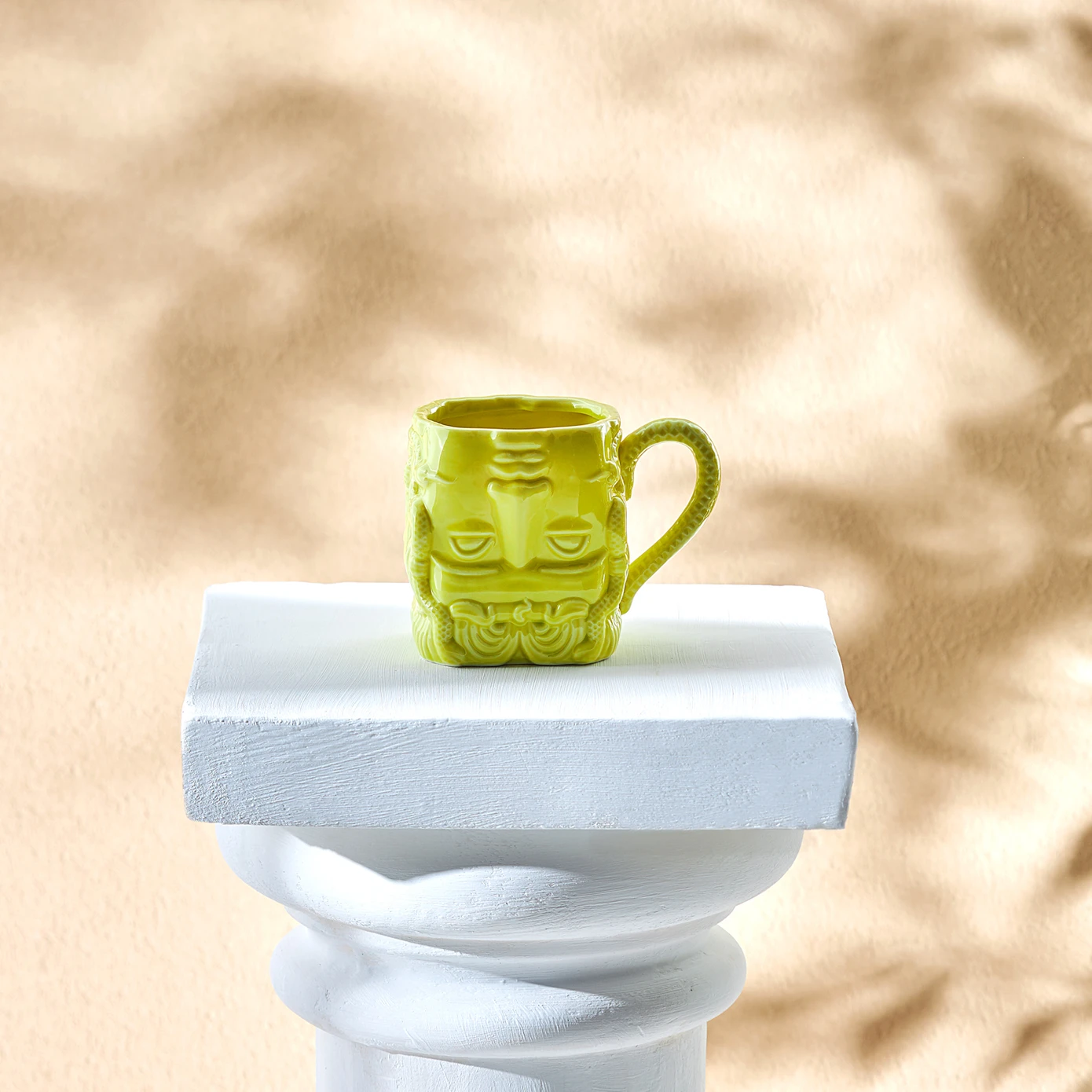 [153.09.01.2550] KARACA X IST COLLECTION MEDUSA 420 ML MUG YELLOW