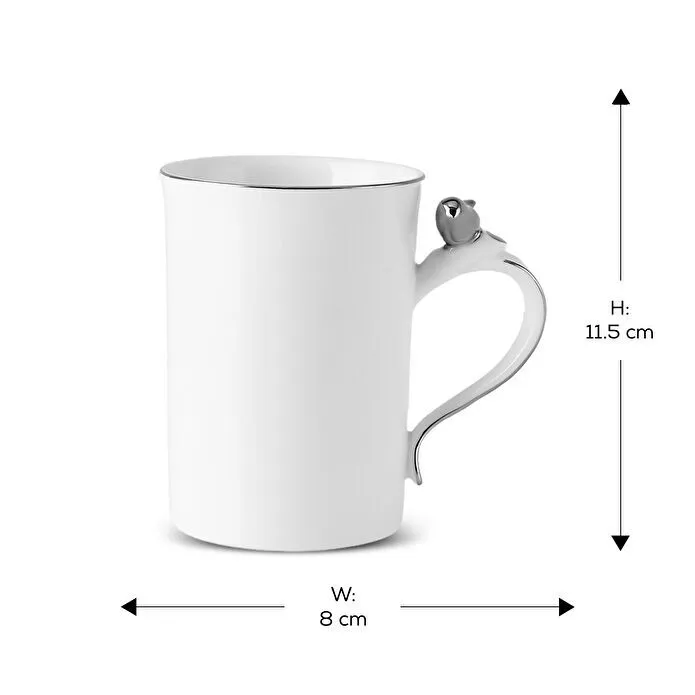 [1000011037001] KARACA X MÜGE ANLI KUŞLU KUPA, PLATIN