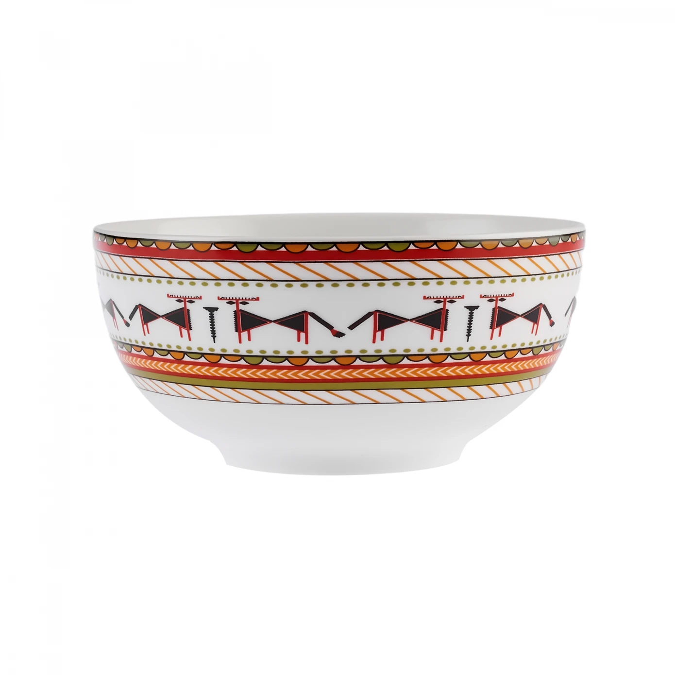 [153.03.06.7677] KARACA x ARSLANTEPE 14CM DOUBLE ANIMAL BOWL