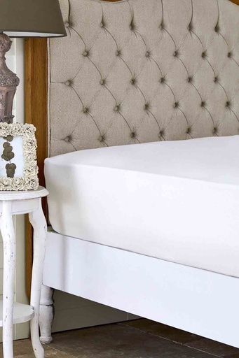 [200.16.01.0322] KH COMBED FITTED SHEET SHEET ONE PIECE ECRU 100X200+30