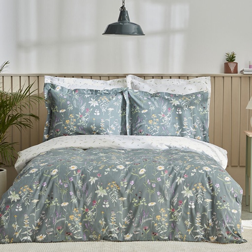 [200.22.08.0009] KH EVERGREEN GREEN SINGLE DUVET COVER SET (PP)