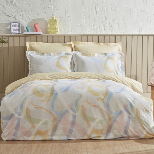 [200.22.08.0017] Karaca Home Favora Tek Kişilik Nevresim Takımı Multicolor