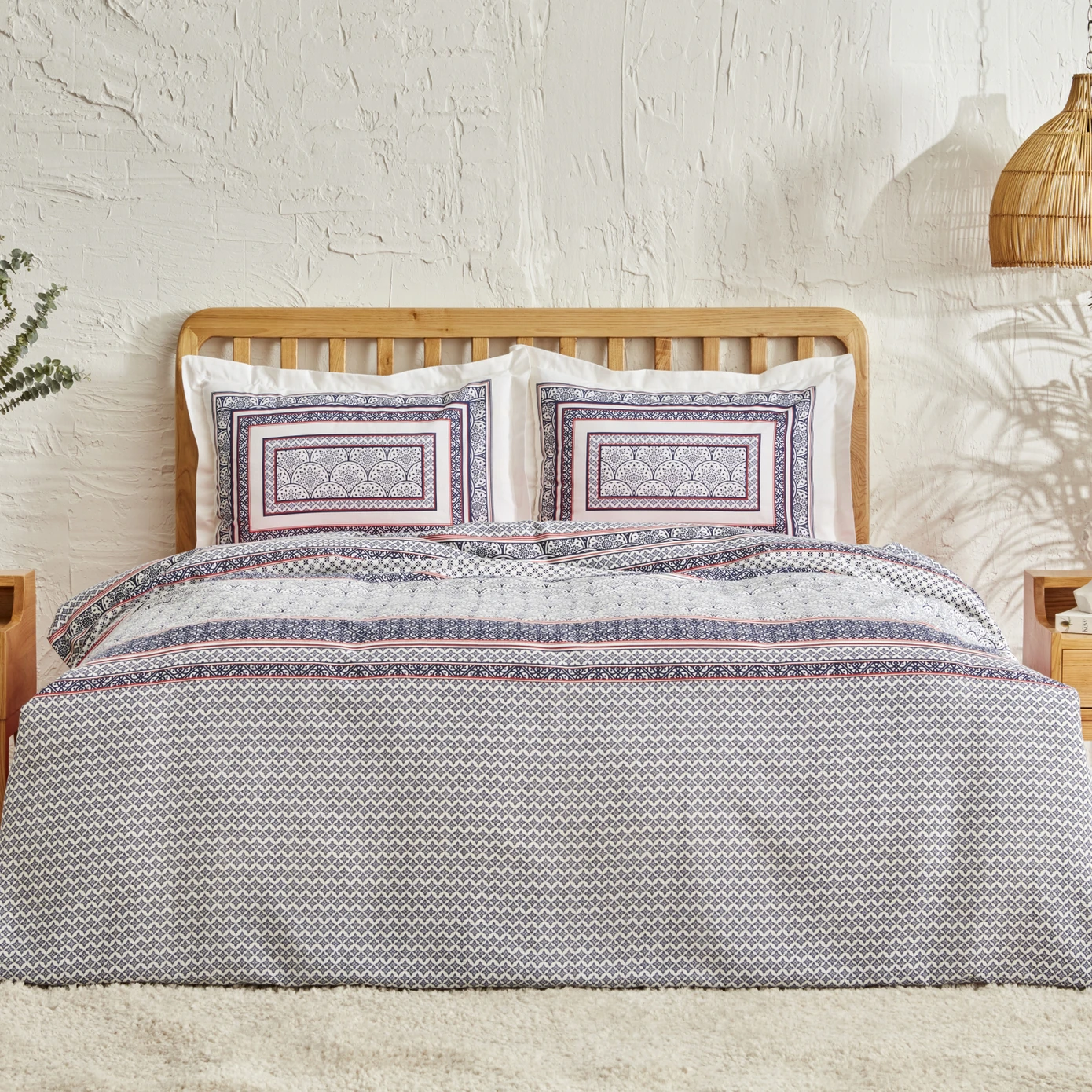 [200.22.14.0151] KH NAVY INDIGO RNF SINGLE KS PIQUE SET