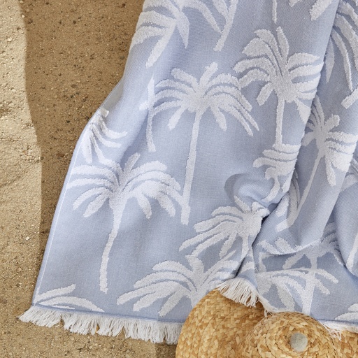 [1000162664001] KH PALM PLAJ HAVLUSU, 85X150 CM, BEYAZ