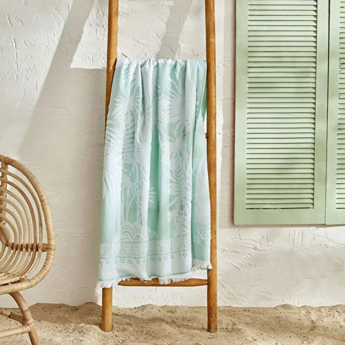 [1000162669001] KH PALM PLAJ HAVLUSU, 85X150 CM, BEYAZ