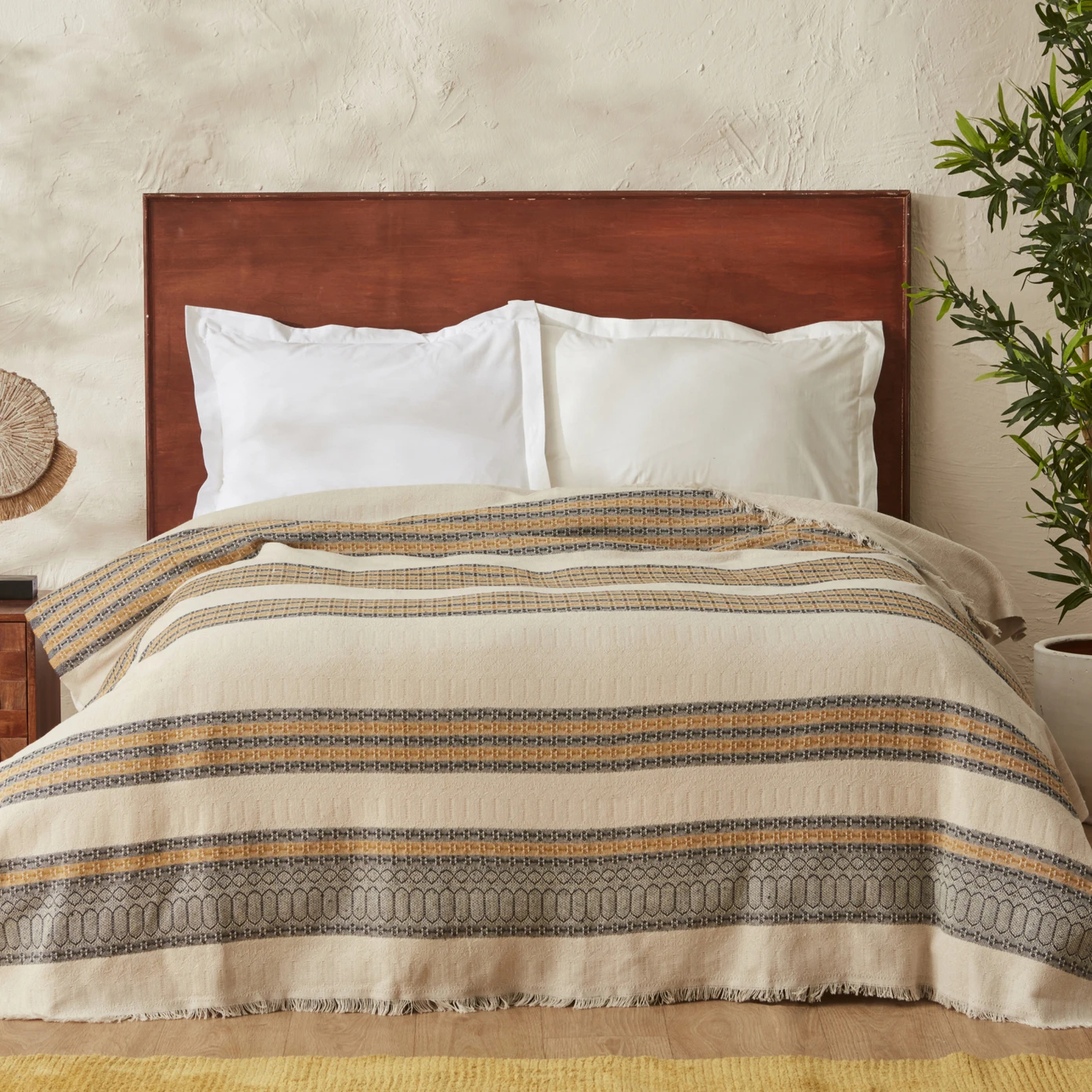 [200.22.14.0100] KH RHAPSODY YELLOW DOUBLE KS BED MATTRESS