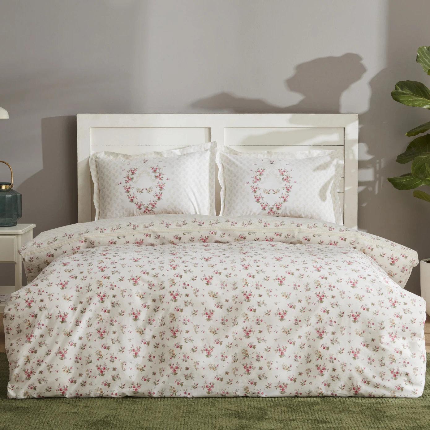 [200.22.02.0007] KH SONYA GREEN RNF TEK KS DUVET COVER SET PP