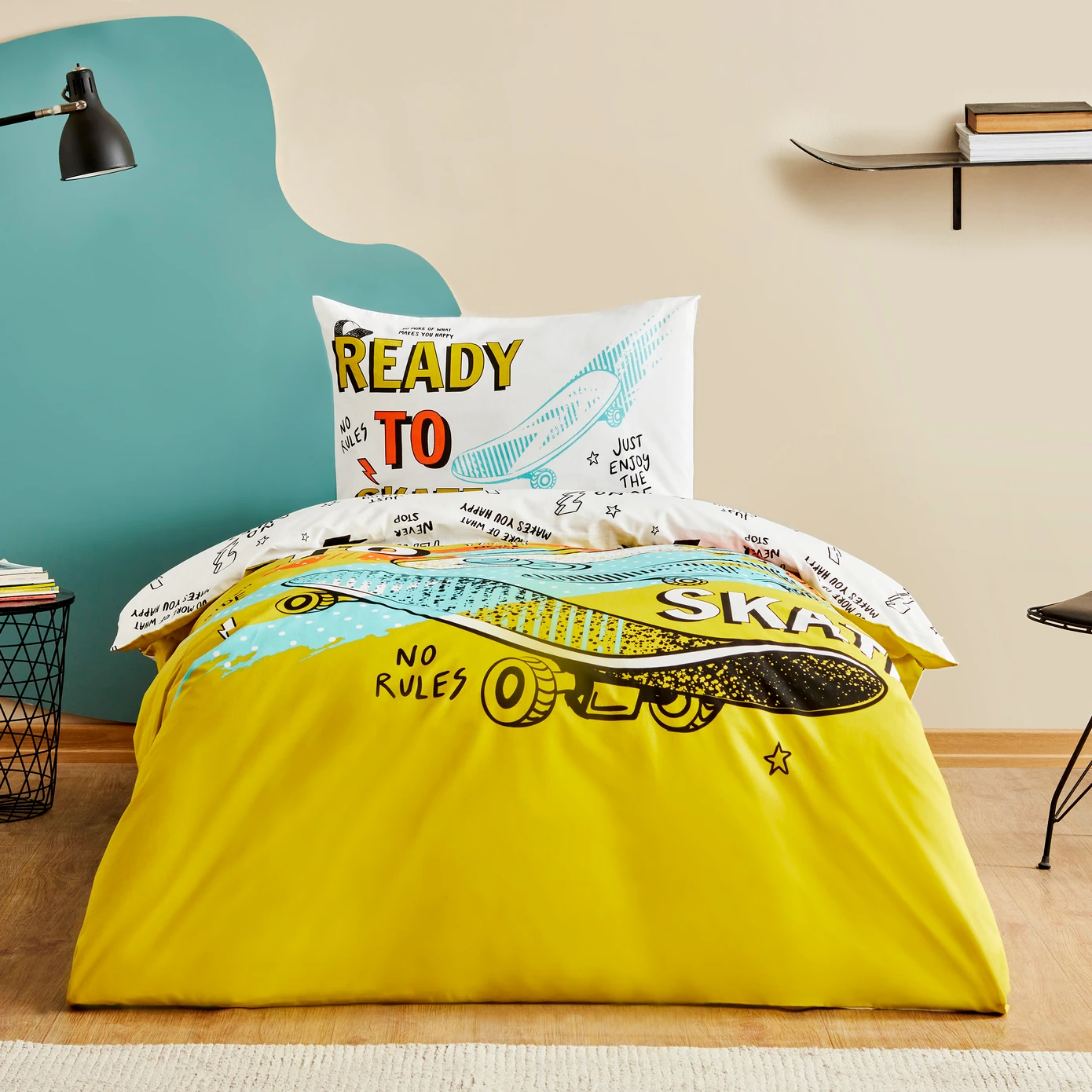 [200.22.14.0229] KH YOUNG SKATEBOARD 100% COTTON TEK KS RNF NEV TK (FITTED)