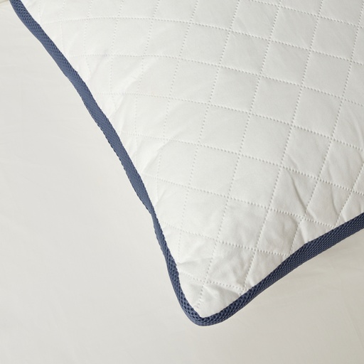 [1000008355001] KLIMALI KAPITONE YASTIK 50X70, BEYAZ