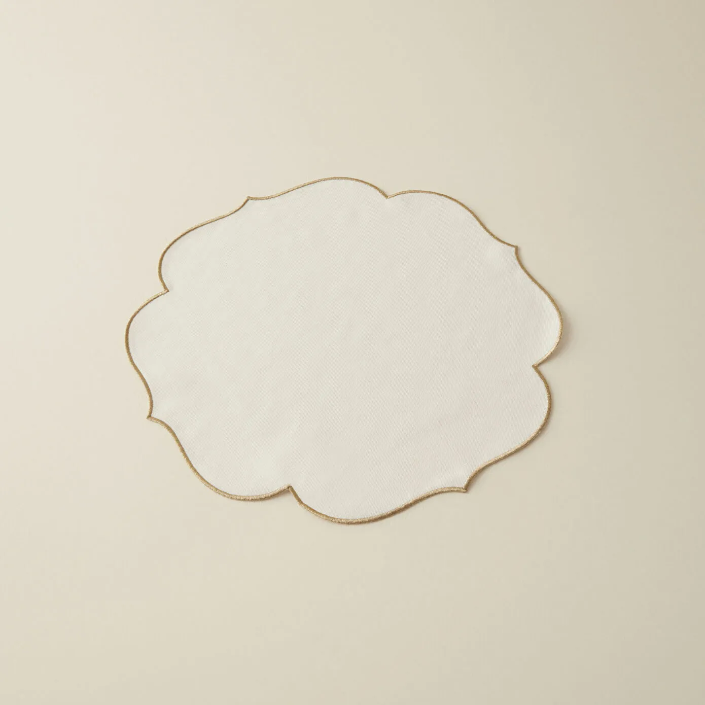 [1000199213001] PERA AMERİKAN SERVİSİ 6LI 38X38CM, GOLD