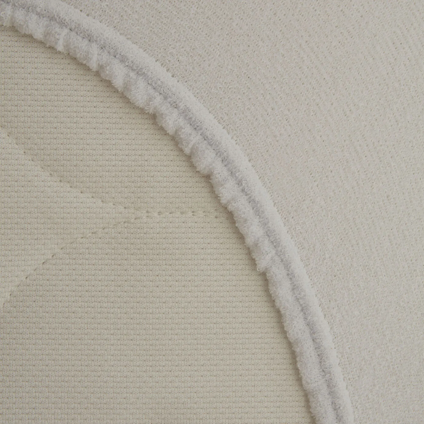 [1000181436001] BEBEK PAMUK FITTED ALEZ, WHITE